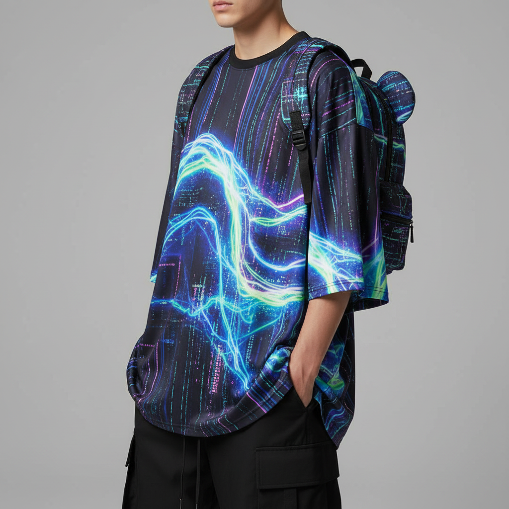 Camisa Digital Wave